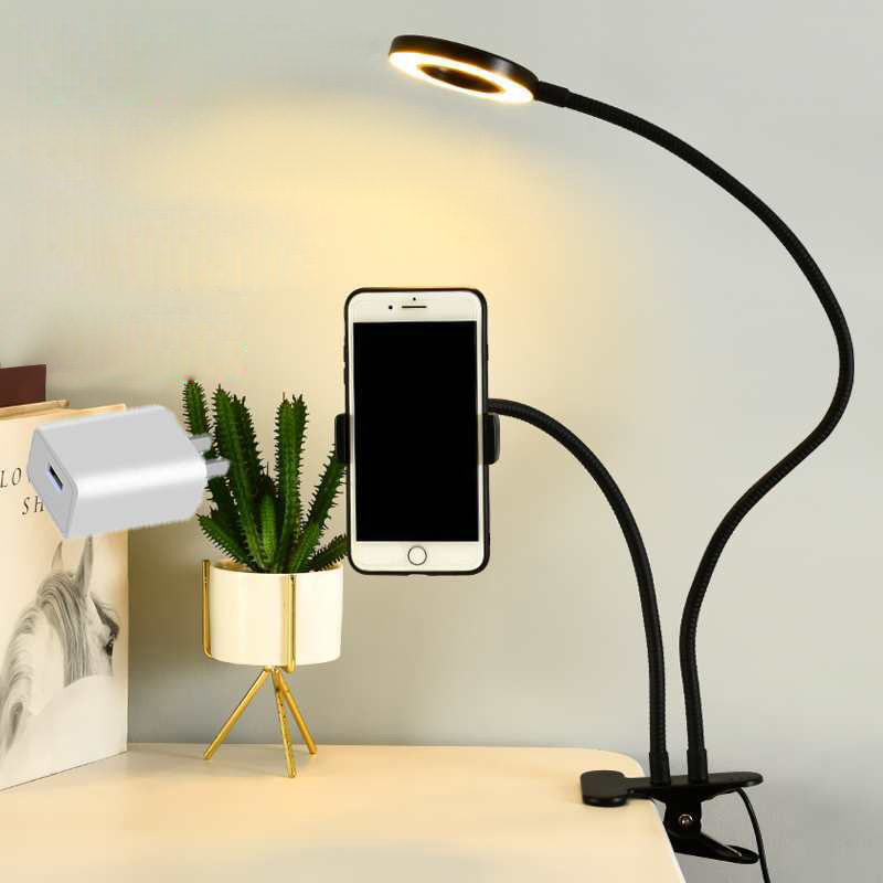 Desk Setup Room - Universal Flexible Mobile Phone Holder with