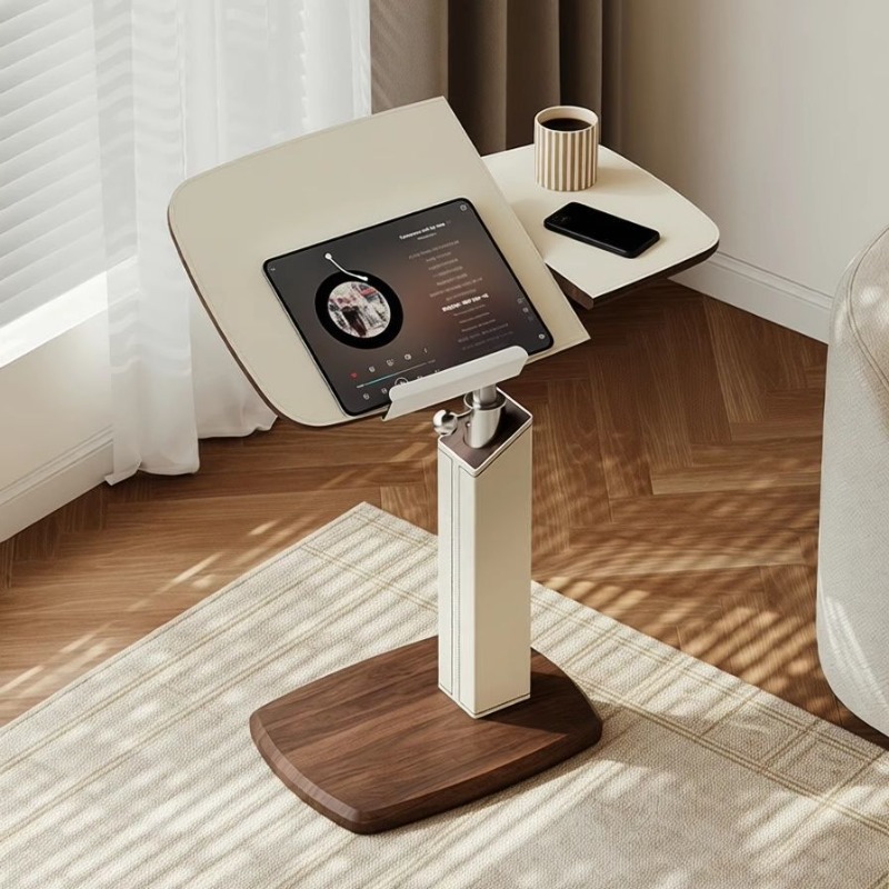 Desk Setup Modern - Sofa Side Table Removable Flip Small