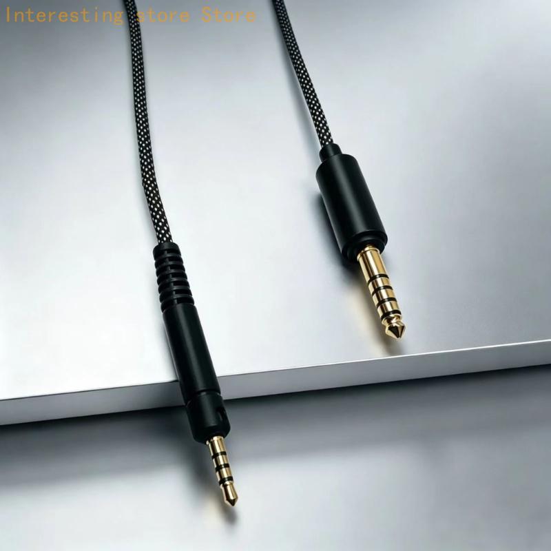 Headphone Cable with 4.4Mm Plu - Desk Setup Headphones ulasan dan harga