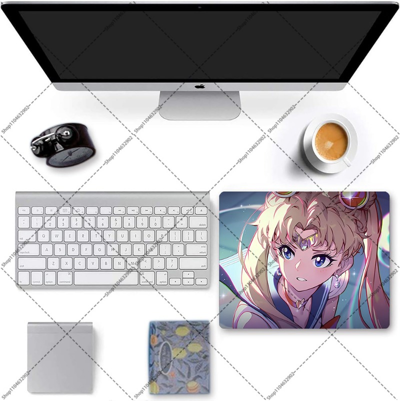 Sailor Moon Kawaii Mouse Pad S - Desk Setup Rug ulasan dan harga
