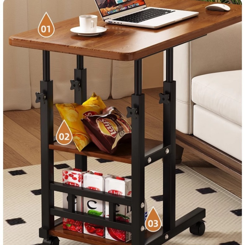 Movable Lifting Bedside Table  - Desk Setup Maker ulasan dan harga