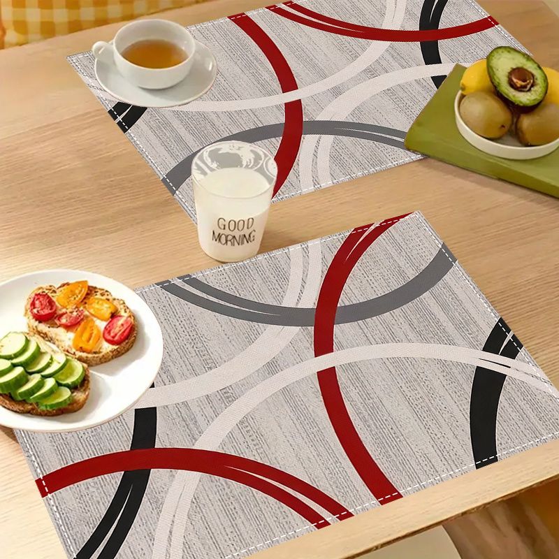 VIKAMA 2/4/6Pcs Modern Abstrac - Desk Setup Modern ulasan dan harga