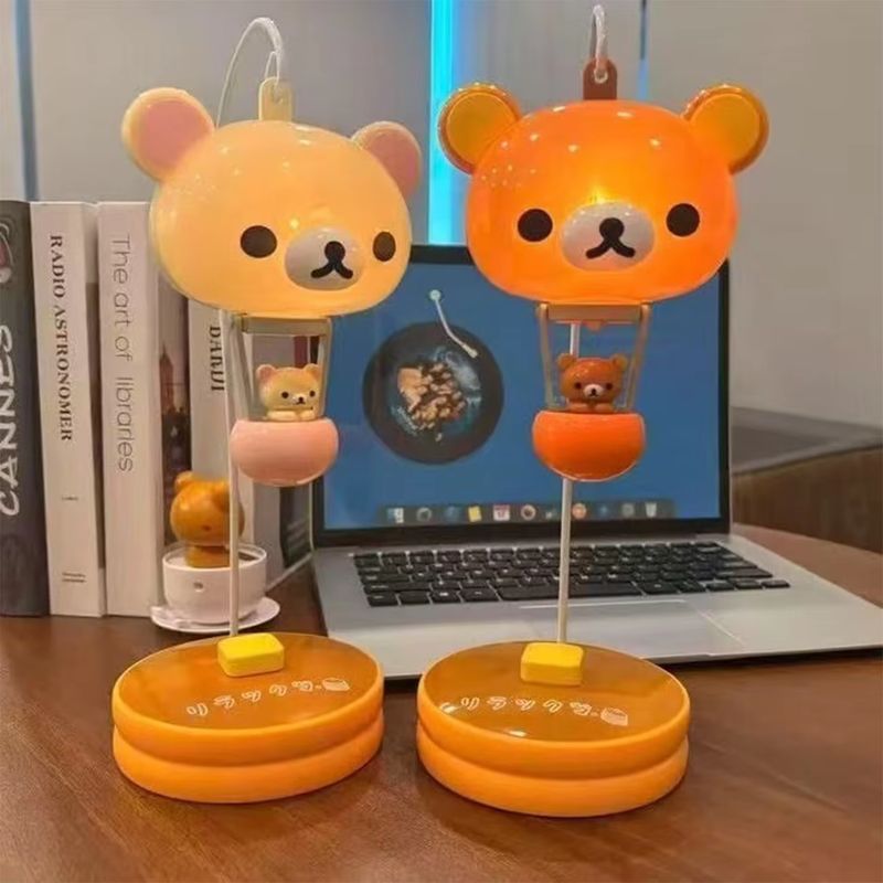 Rilakkuma Cute Bear Table Lamp - Desk Setup Equipment ulasan dan harga