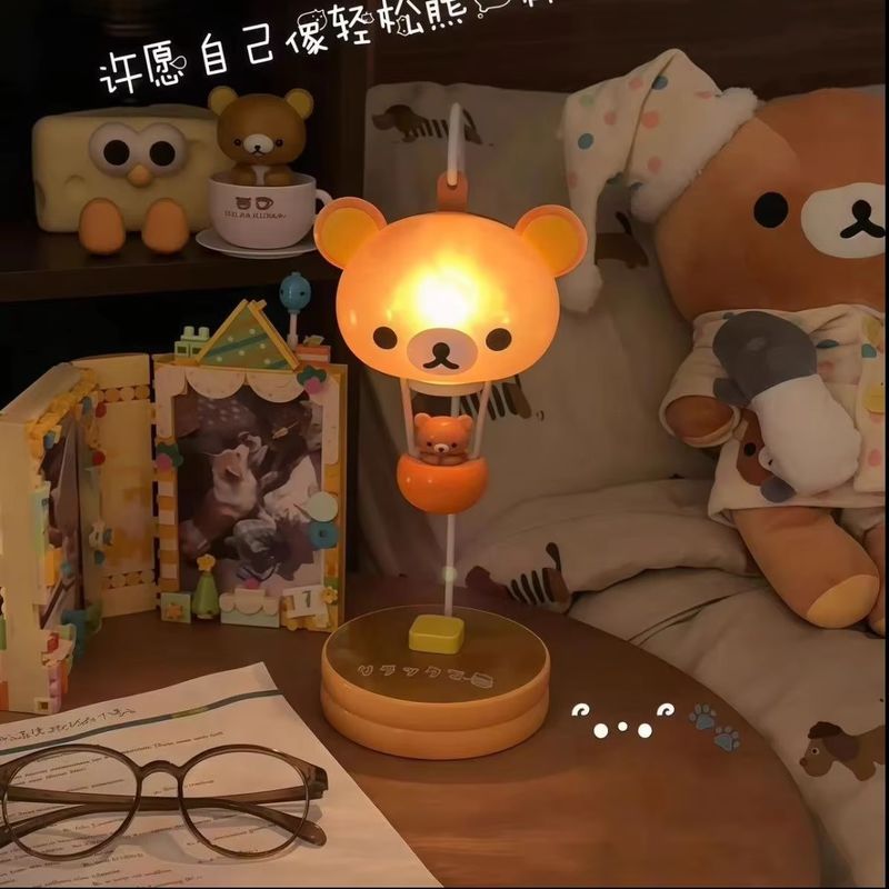 Rilakkuma Cute Bear Table Lamp - Desk Setup Equipment ulasan dan harga