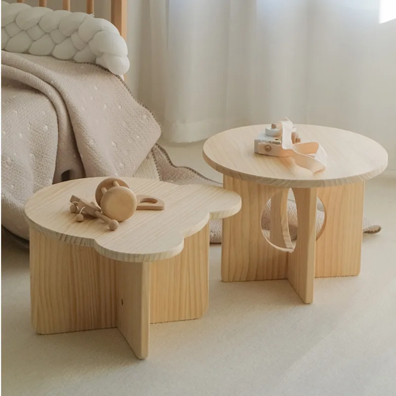 Solid Wood Children's Small Ta - Desk Setup Small Room ulasan dan harga