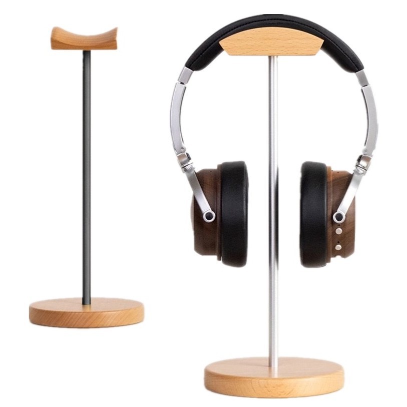 Black Walnut Wood & Aluminum H - Desk Setup Gaming ulasan dan harga