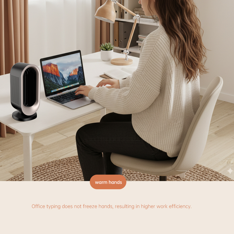 1200W PTC Ceramic Desktop Heat - Desk Setup Room ulasan dan harga