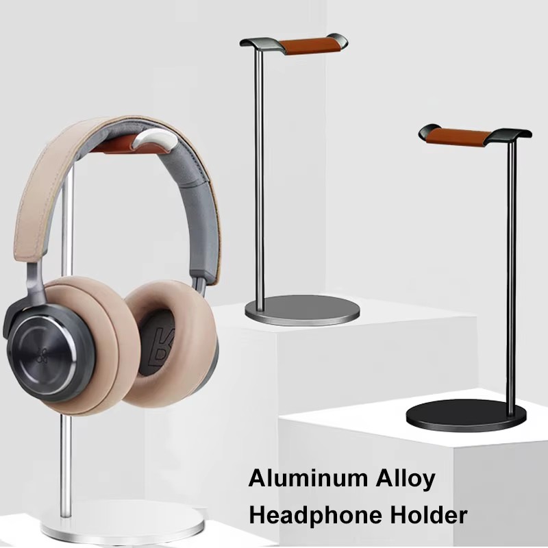 Curved Aluminum Headphone Stan - Desk Setup Gaming ulasan dan harga