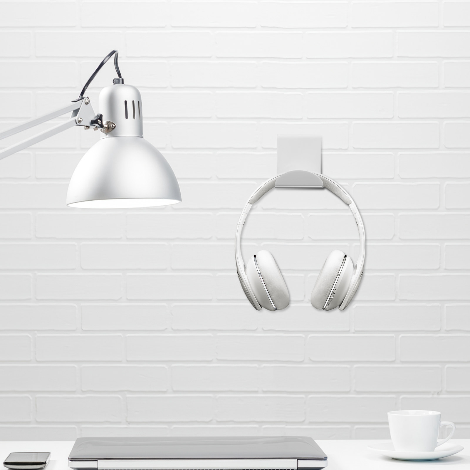 2Pcs Minimalist Acrylic Headph - Desk Setup Headphones ulasan dan harga