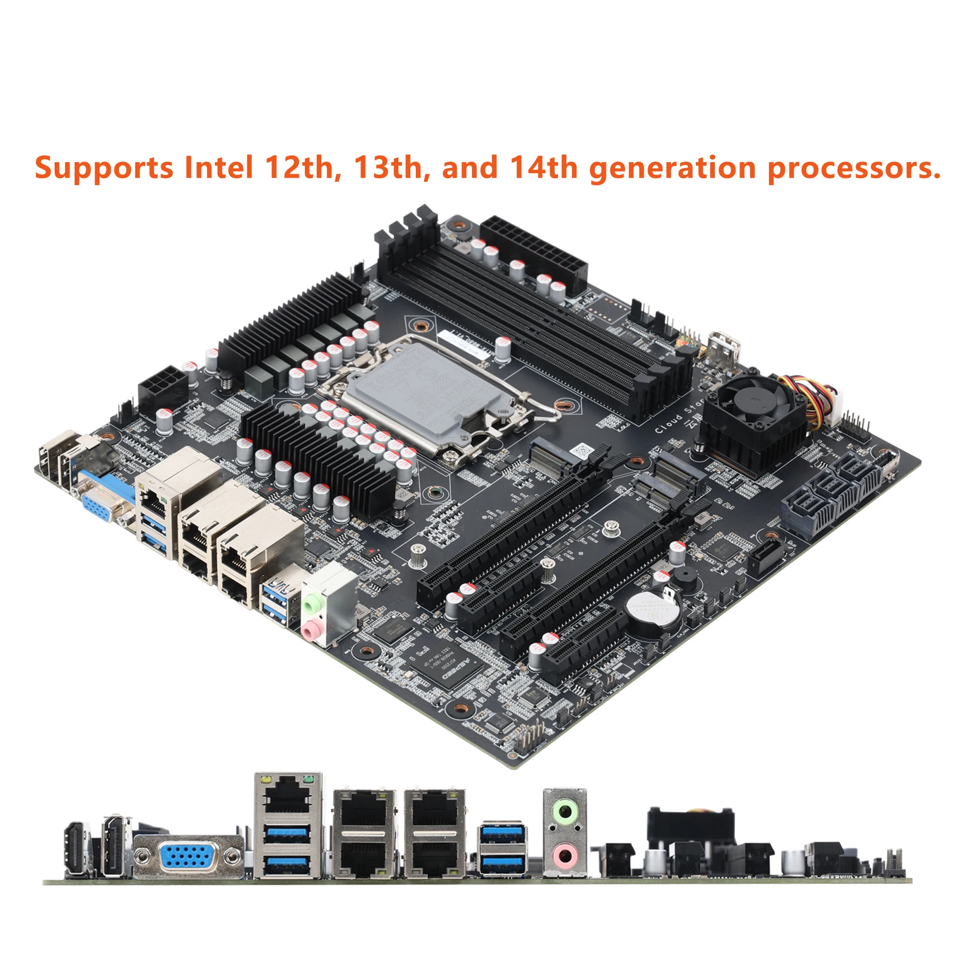 W680 M-ATX Server Motherboard  - Intel Cpu Core I9 ulasan dan harga