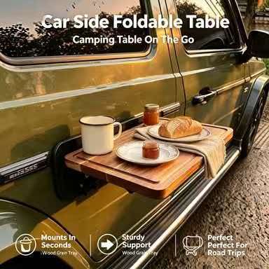 Outdoor Camping Picnic Car Sid - Desk Setup Equipment ulasan dan harga