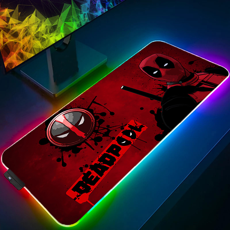 LED Mouse Pad Gaming Backlight - Desk Setup Mat ulasan dan harga