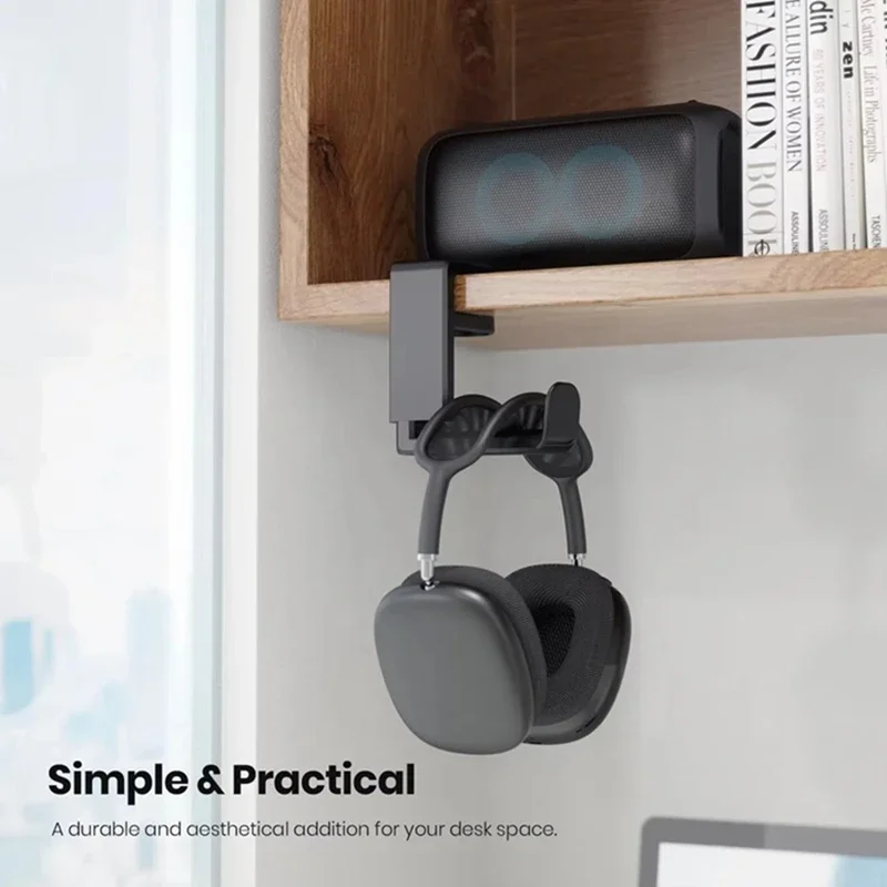 360° Rotating Headphone Stand  - Desk Setup Gaming ulasan dan harga