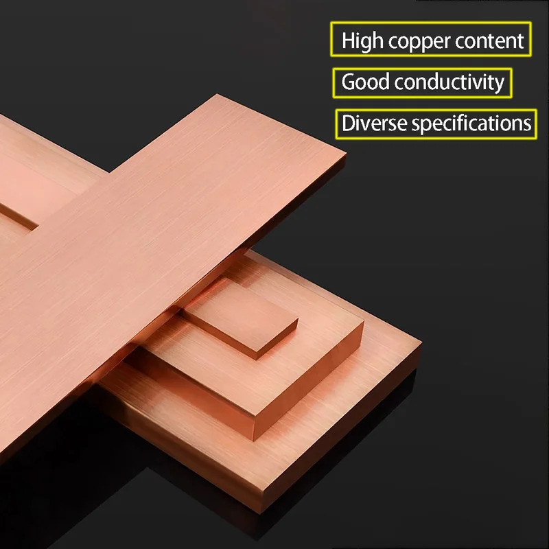 1PCS High Conductive T2 Copper - Power Strip Flat ulasan dan harga