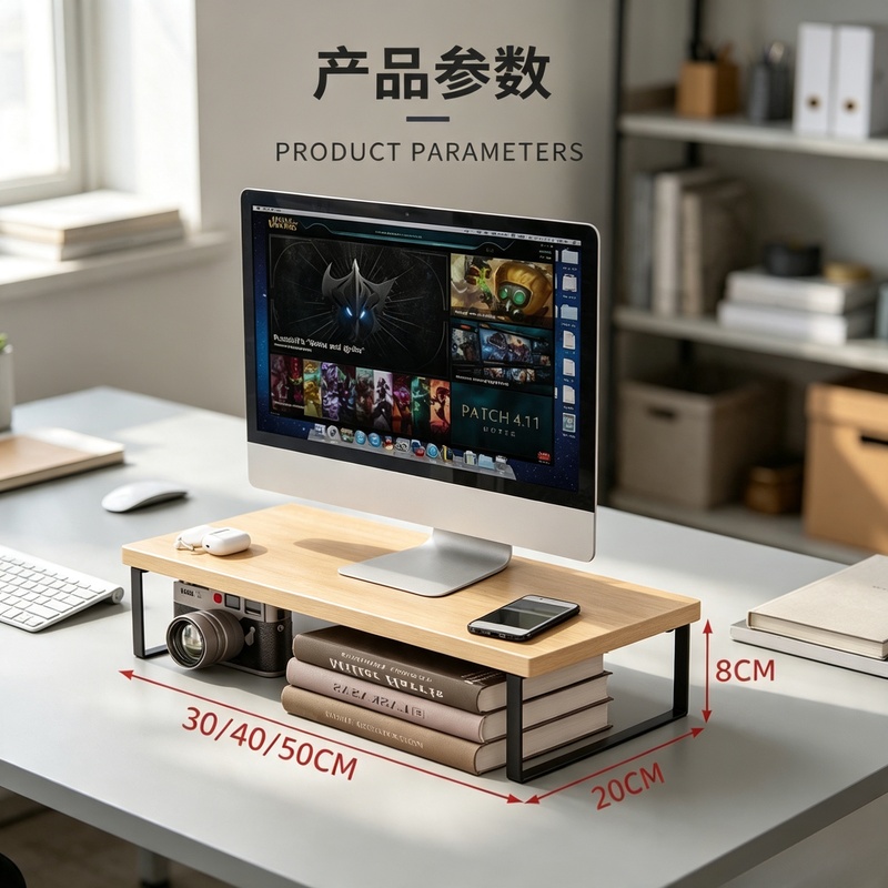 Elevated Desktop Monitor Riser - Desk Setup Riser ulasan dan harga