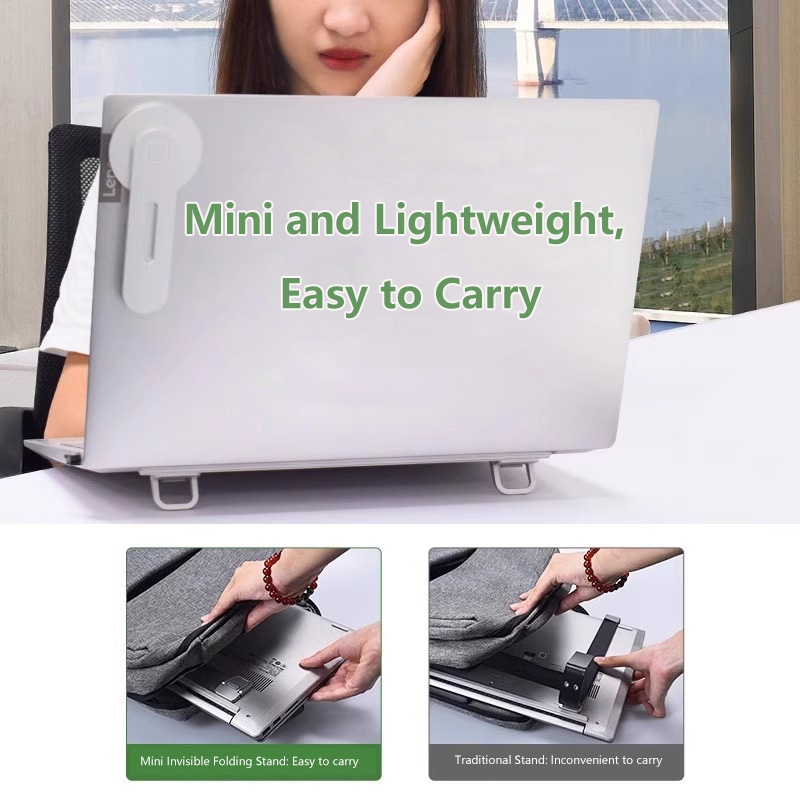 Mini Portable Laptop Stand Hol - Desk Setup Riser ulasan dan harga