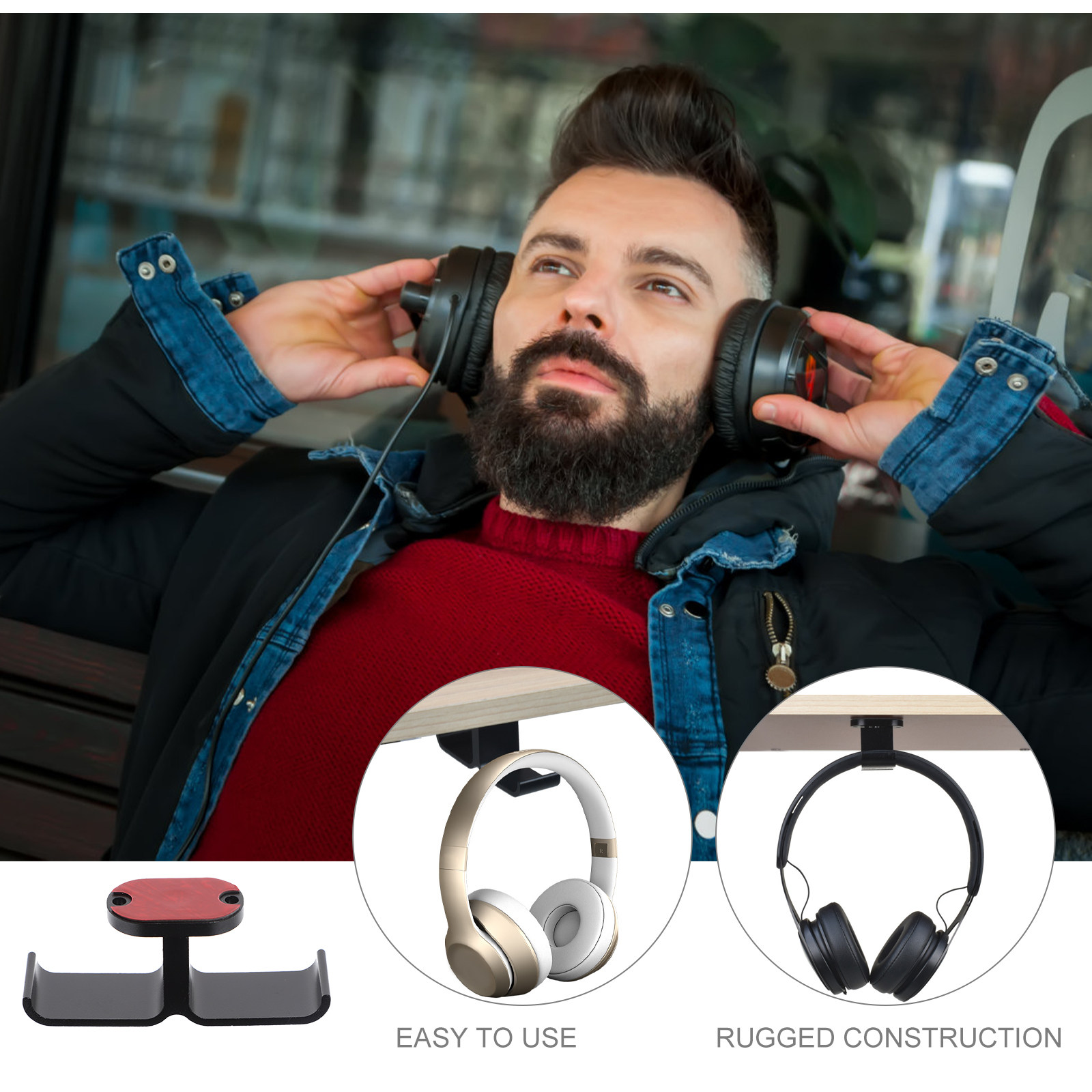 Fine Craftsmanship Under Desk  - Desk Setup Headphones ulasan dan harga