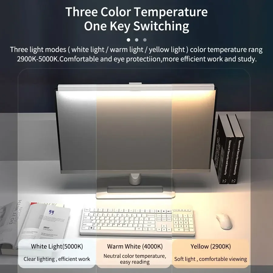 50cm LED Computer Monitor Ligh - Desk Setup Gaming ulasan dan harga