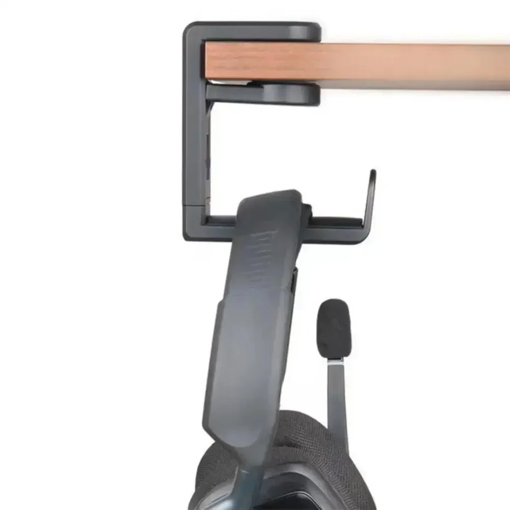 No Punch Headphone Hook Clip H - Desk Setup Gaming ulasan dan harga