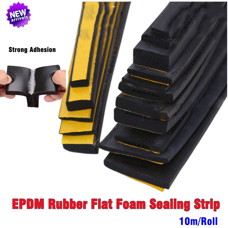 10m Flat Foam Sealing Strip St - Power Strip Flat ulasan dan harga