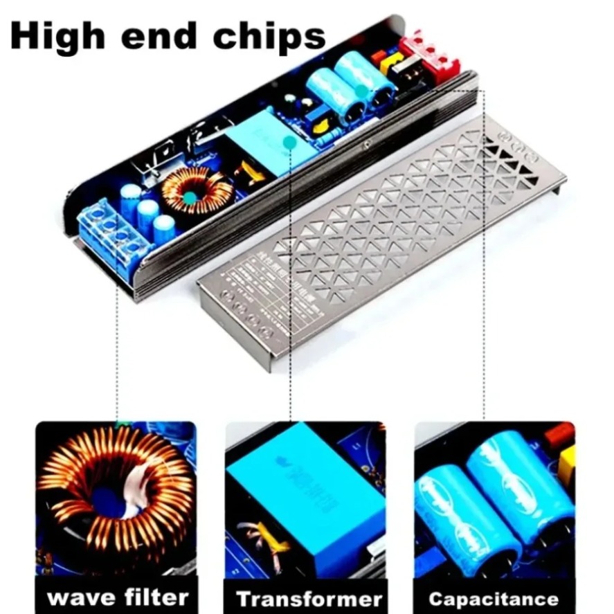 Super Thin AC220V To DC12V 24V - Power Strip Flat ulasan dan harga