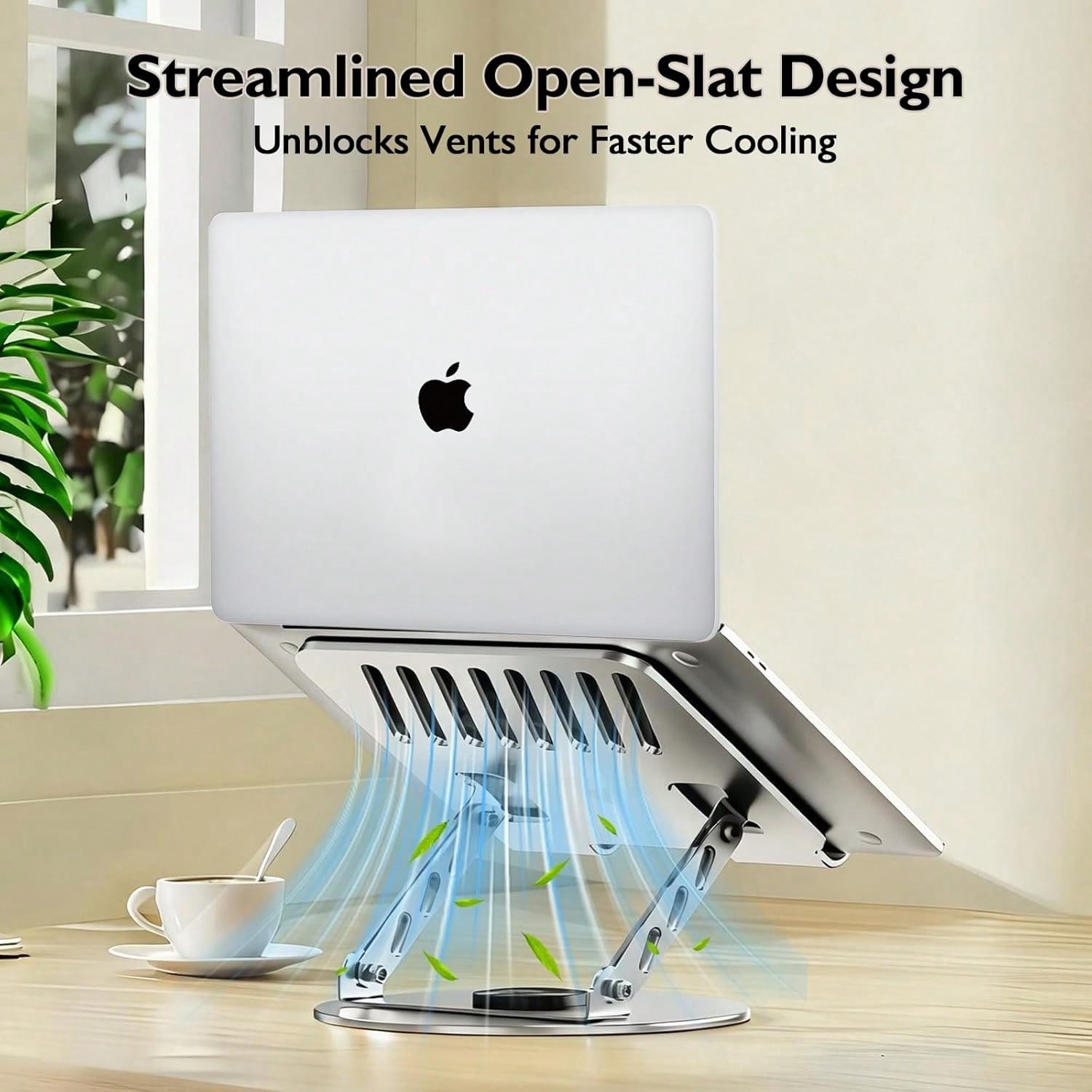 360° Rotating Laptop Stand for - Desk Setup Gaming ulasan dan harga