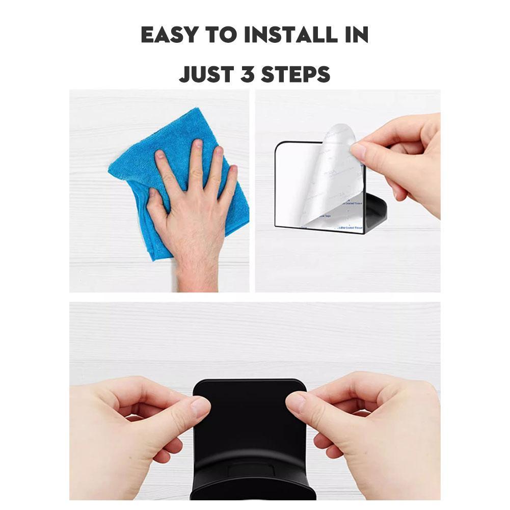 Punch-Free Wall Mount Headphon - Desk Setup Gaming ulasan dan harga