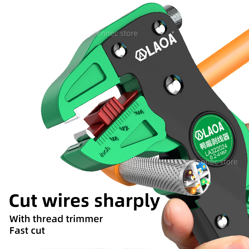LAOA Wire Stripper Tools Cable - Power Strip Flat ulasan dan harga
