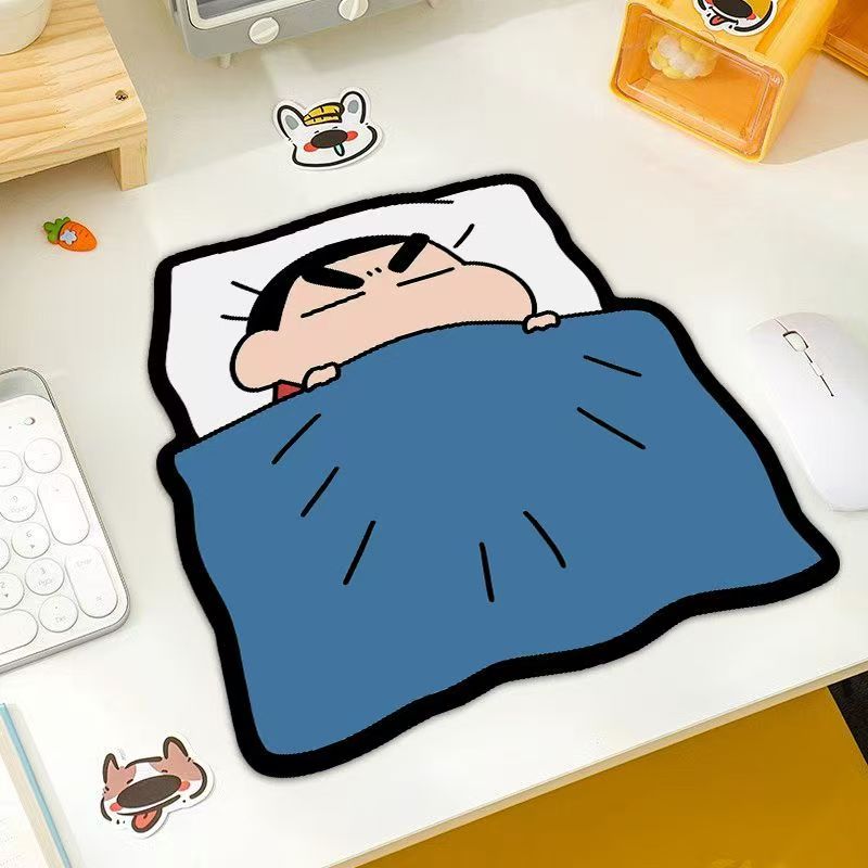 Cute Crayon Shinchan Mouse Pad - Desk Setup Rug ulasan dan harga