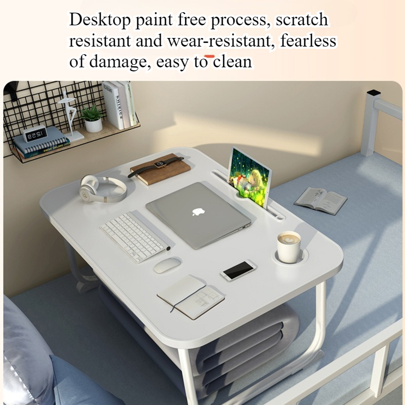 Bed desk folding small table c - Desk Setup Maker ulasan dan harga
