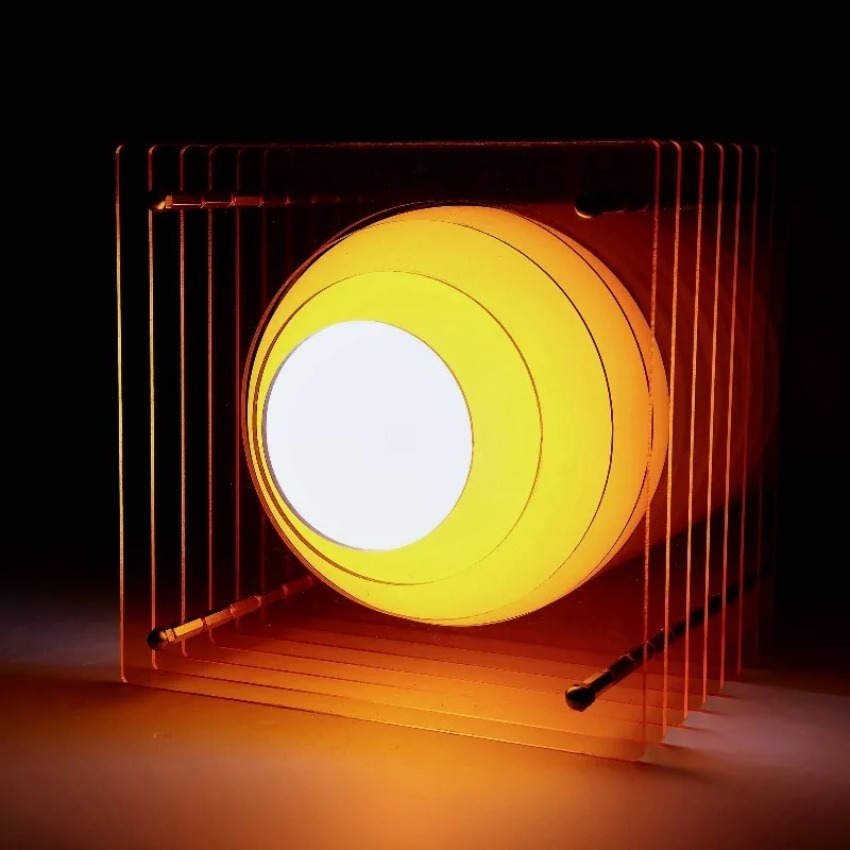 DIY Moon Lamp Acrylic Thousand - Desk Setup Room ulasan dan harga