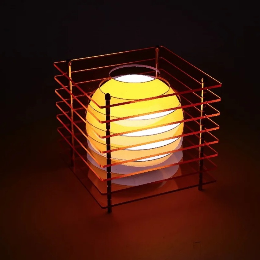DIY Moon Lamp Acrylic Thousand - Desk Setup Room ulasan dan harga