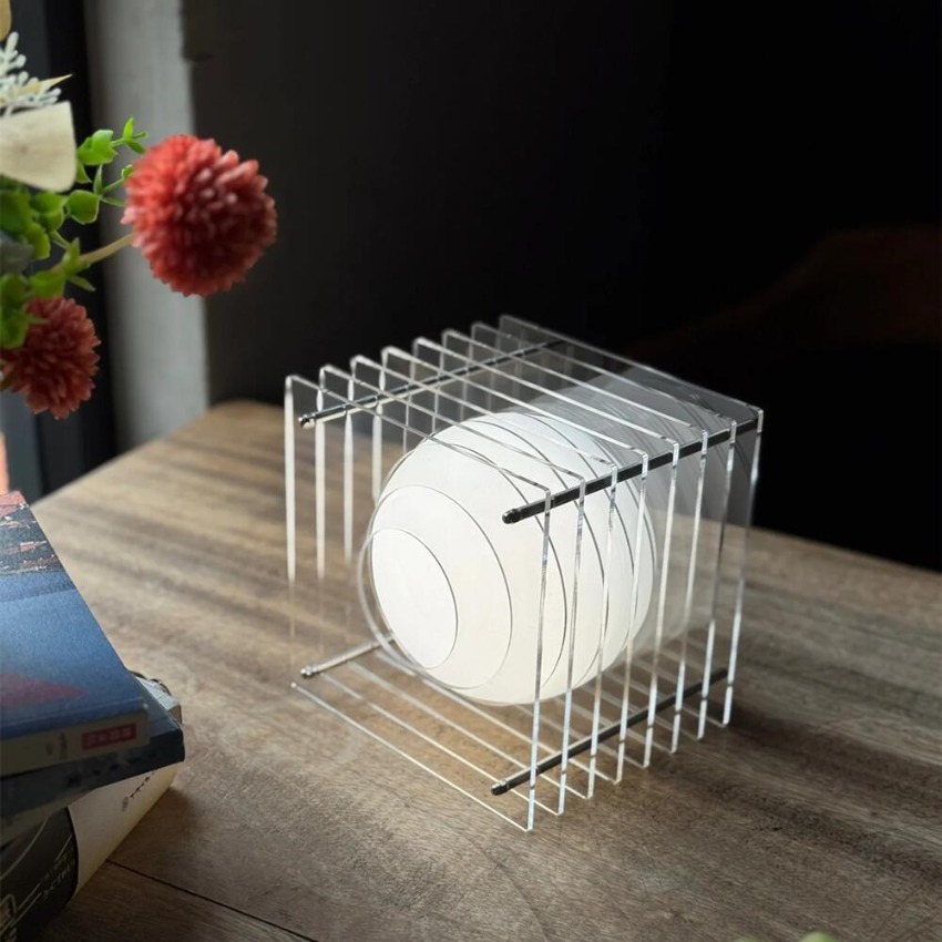 DIY Moon Lamp Acrylic Thousand - Desk Setup Room ulasan dan harga