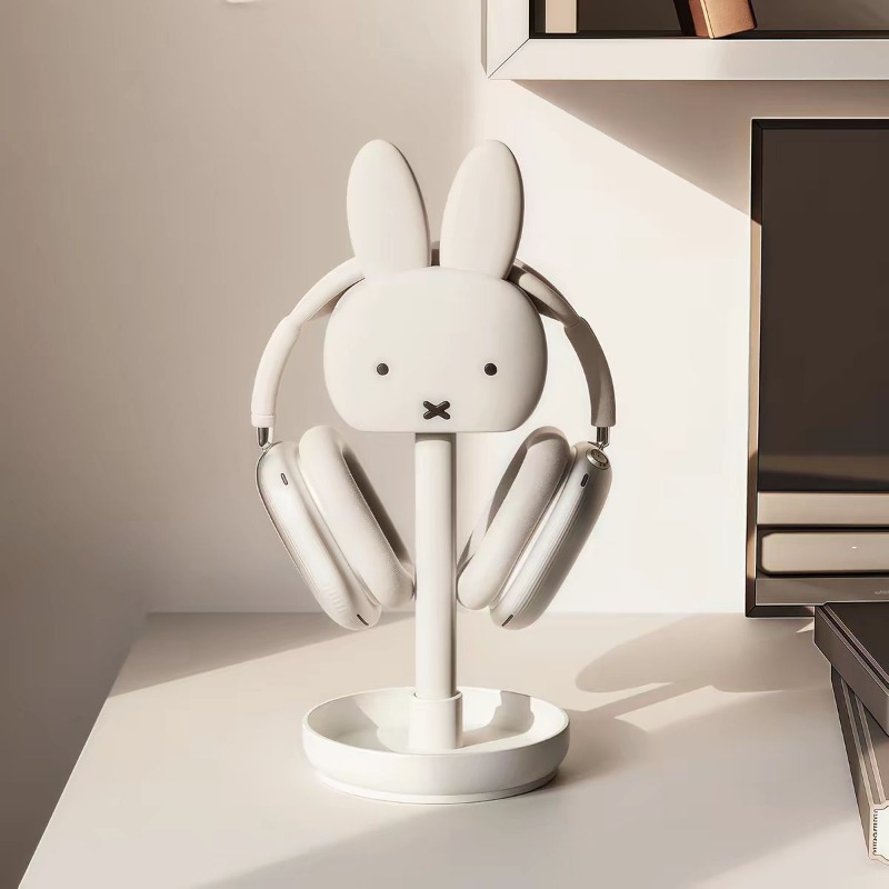 Anime Miffy Gaming Headset Sta - Desk Setup Headphones ulasan dan harga