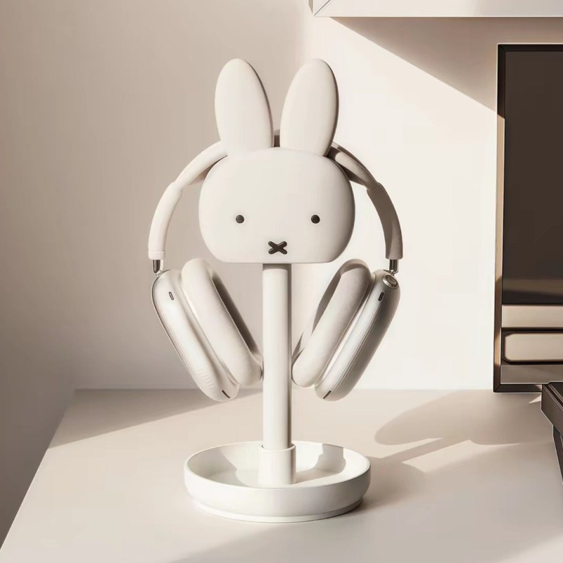 Anime Miffy Gaming Headset Sta - Desk Setup Headphones ulasan dan harga