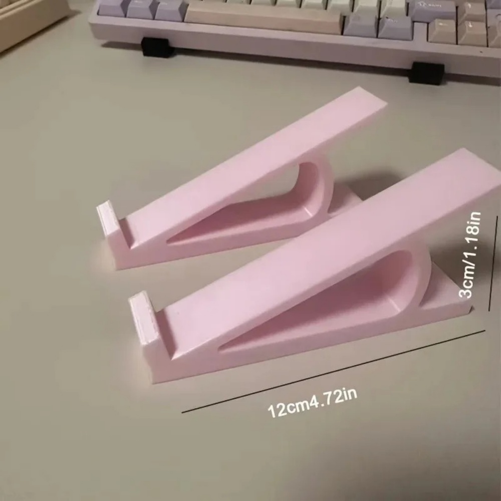 2pc Ergonomic Keyboard Riser F - Desk Setup Riser ulasan dan harga