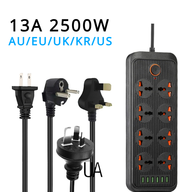13A Universal Power Strip Sock - Power Strip Flat ulasan dan harga