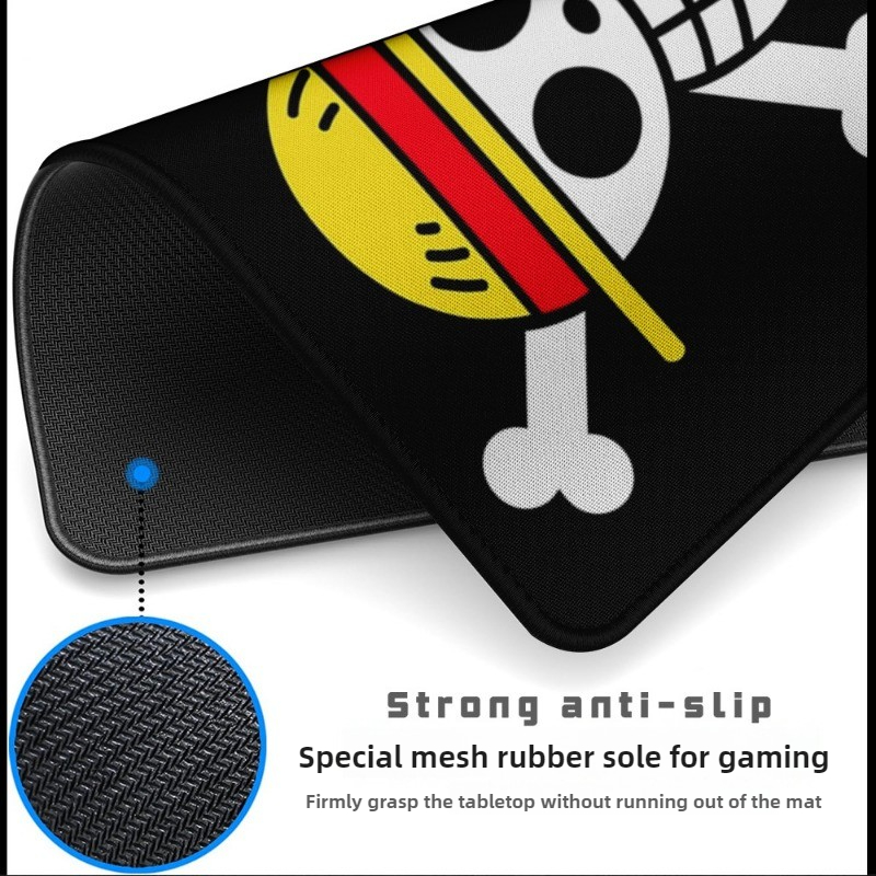 Cartoon One Piece  Luffy Skull - Desk Setup Rug ulasan dan harga