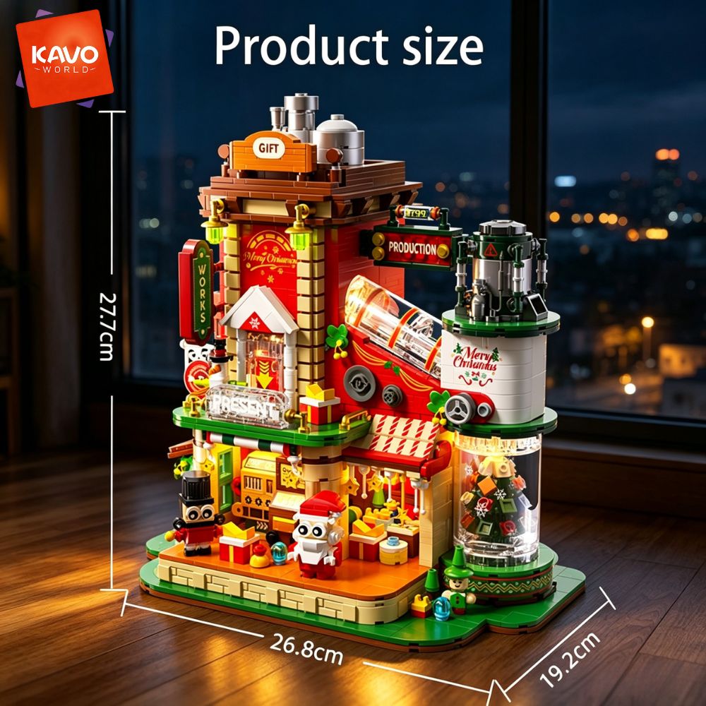 KAVOWORLD 2775PCS Christmas Gi - Desk Setup Small Room ulasan dan harga