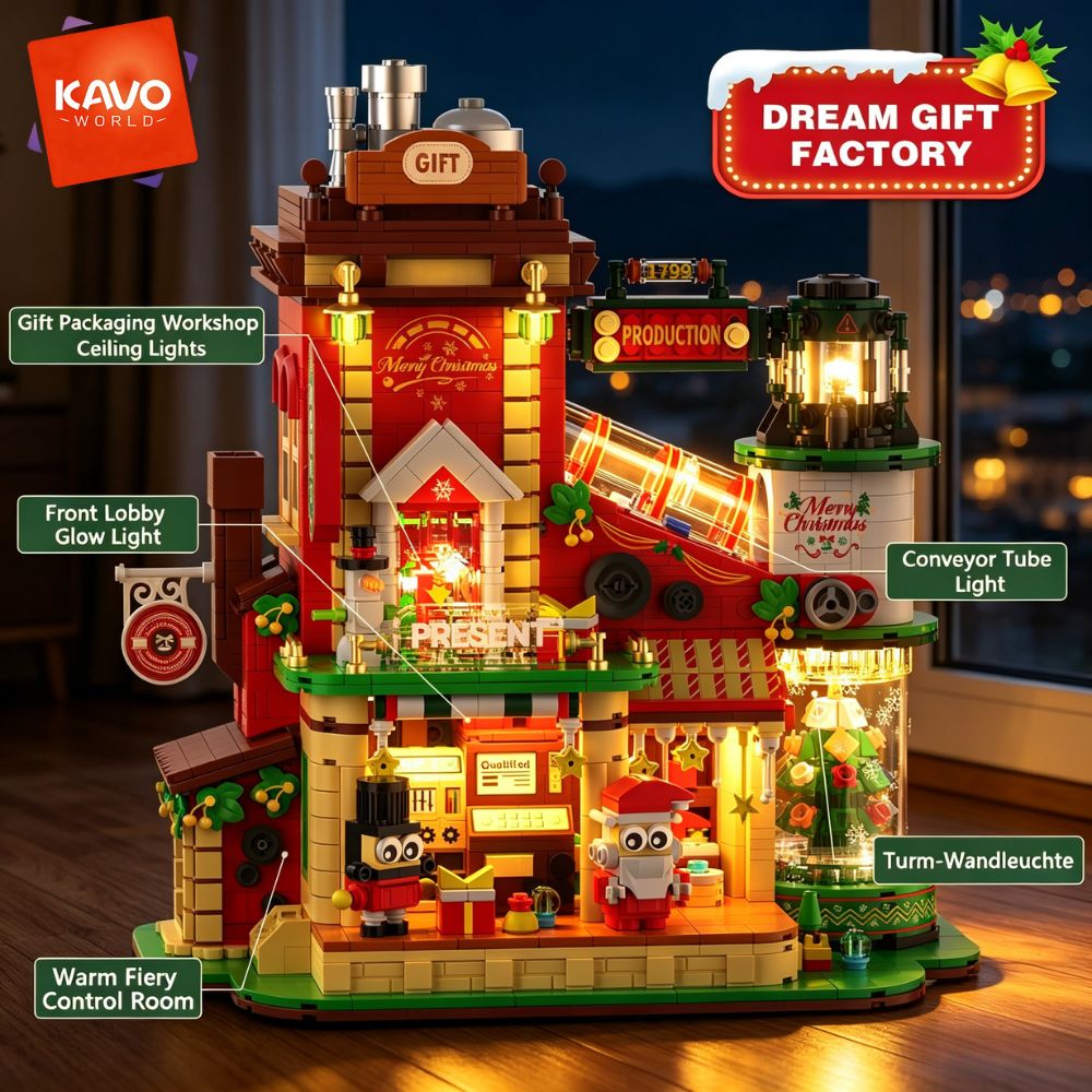 KAVOWORLD 2775PCS Christmas Gi - Desk Setup Small Room ulasan dan harga
