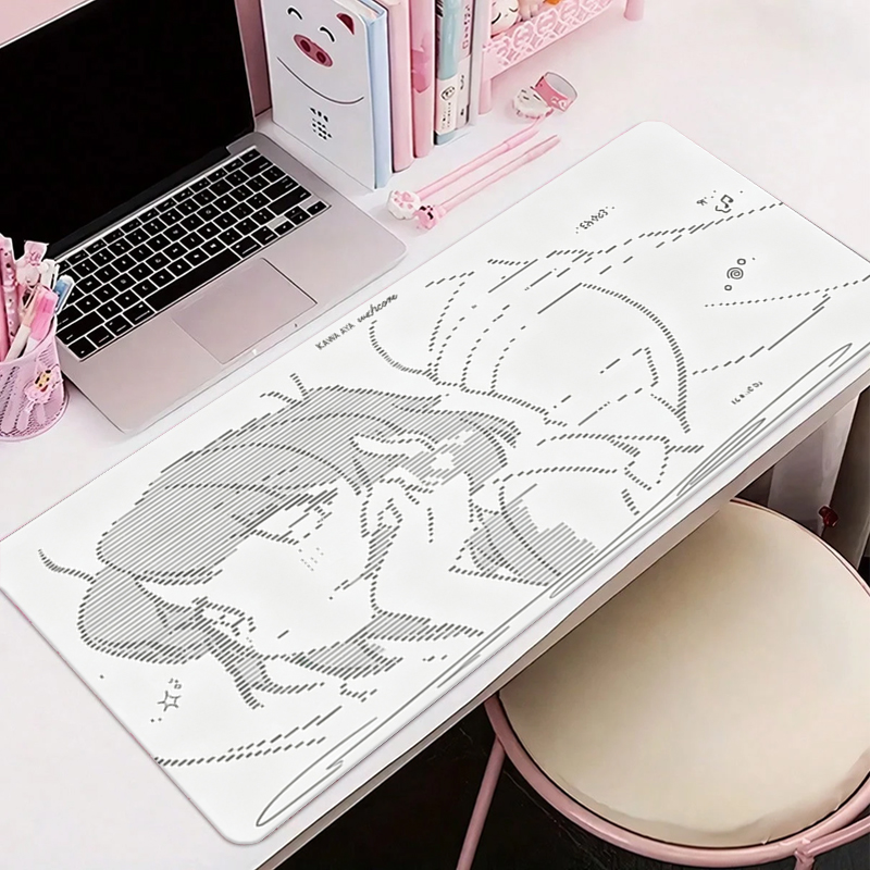1Pcs Leather Mouse Pad Anime A - Desk Setup Rug ulasan dan harga