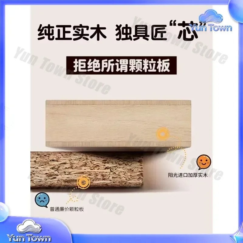 Solid Wood Bookshelf for Stude - Desk Setup Small Room ulasan dan harga