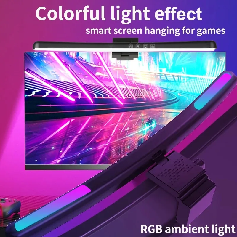 Computer Monitor Light Bar RGB - Desk Setup Gaming ulasan dan harga