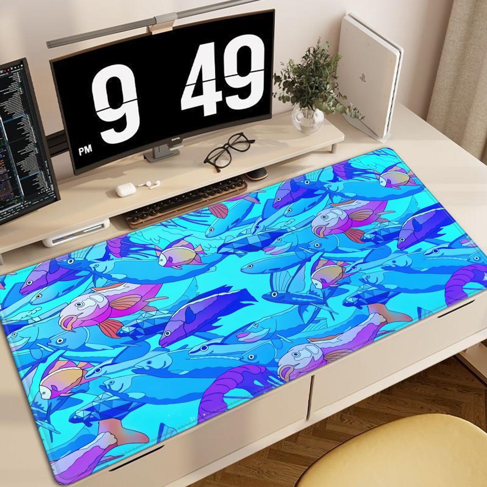 HD Printing Fish Rubber Mouse  - Desk Setup Maker ulasan dan harga